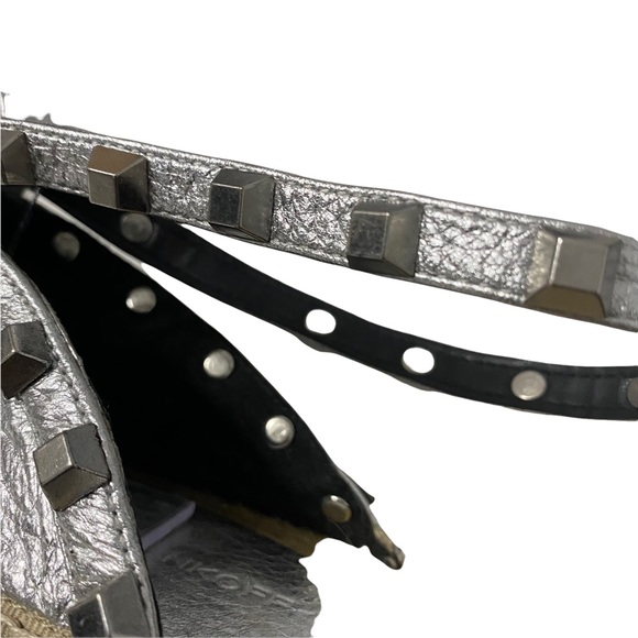 Rebecca Minkoff Gilles Studded Espadrilles Size 7.5 - Picture 6 of 9